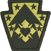 213th Support Group OCP Scorpion Shoulder Patch With Velcro